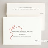 "Magic and Mistletoe" - Holiday Cards in Coal by Lissabeth Anglin - FREE Recipient Addressing