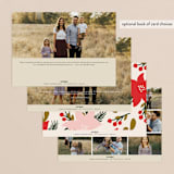 "Folk Foliage" - Holiday Cards in Buttercream by Genna Blackburn - Back of Card