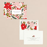"Folk Foliage" - Holiday Cards in Buttercream by Genna Blackburn - Assembled