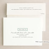 "Mod Eucalyptus" - Holiday Cards in Emerald by Genna Blackburn - FREE Recipient Addressing