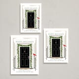"From our home to yours" - Holiday Cards in Midnight by Susan Moyal - Formats Available