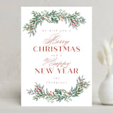 "Merry and Happy" - Holiday Cards in Polar Bear by Ashlee Townsend - Front