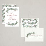 "Merry and Happy" - Holiday Cards in Polar Bear by Ashlee Townsend - Assembled