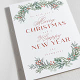 "Merry and Happy" - Holiday Cards in Polar Bear by Ashlee Townsend - Detail