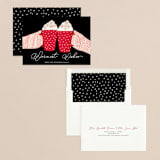 "warmest holidays" - Holiday Cards in Candy Cane by Alexandra Dzh - Assembled