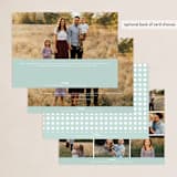 "festive tag" - Holiday Cards in Mint by Angela Marzuki - Back of Card