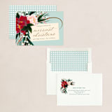 "festive tag" - Holiday Cards in Mint by Angela Marzuki - Assembled