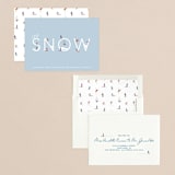 "Let it Snow Ski Hill" - Holiday Cards in Frost by Laura Mitchell - Assembled