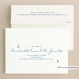 "Let it Snow Ski Hill" - Holiday Cards in Frost by Laura Mitchell - FREE Recipient Addressing