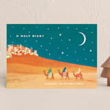 "O Holy Night" - Holiday Cards in Ocean by Laura Mitchell - Front