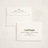 "Peace, love & hope" - Holiday Cards in Wintermint by Susan Moyal - FREE Recipient Addressing