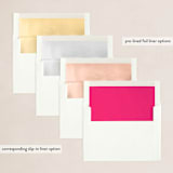 "Poster Art" - Holiday Cards in Wine by Up Up Creative - Envelope Liners