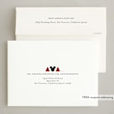 "Disney Mickey Christmas ride" - Holiday Cards in Cranberry by Maja Cunningham - FREE Recipient Addressing