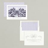 "Nativity" - Holiday Cards in Celestial by Ana de Sousa - Assembled