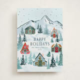 "Mountaineer" - Holiday Cards in Ice by Petra Kern - Front