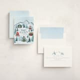 "Mountaineer" - Holiday Cards in Ice by Petra Kern - Assembled