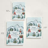 "Mountaineer" - Holiday Cards in Ice by Petra Kern - Formats Available