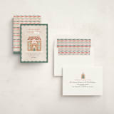 "Holiday Greetings" - Holiday Cards in Pine by Pixel and Hank - Assembled
