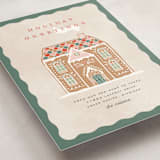 "Holiday Greetings" - Holiday Cards in Pine by Pixel and Hank - Detail