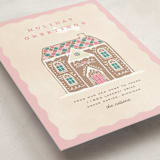 "Holiday Greetings" - Holiday Cards in Cotton Candy by Pixel and Hank - Detail