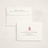 "Holiday Greetings" - Holiday Cards in Cotton Candy by Pixel and Hank - FREE Recipient Addressing