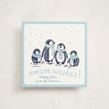 "Warm Wishes" - Holiday Cards in Frozen by Jenna Holcomb - Front
