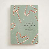 "sweet december" - Holiday Cards in Sage by Sumak Studio - Front