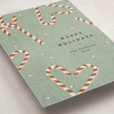"sweet december" - Holiday Cards in Sage by Sumak Studio - Detail