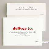 "Merry Vibes" - Holiday Cards in Spearmint by Robert and Stella - FREE Recipient Addressing