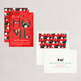 "New Home For The Holidays" - Holiday Cards in Santa Suit by fatfatin - Assembled