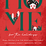 "New Home For The Holidays" - Holiday Cards in Santa Suit by fatfatin - Close-Up