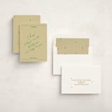 "Holiday Note" - Holiday Cards in Jade by Jen Ramsey - Assembled