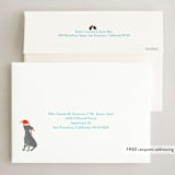 "Making Spirits Bright Dogs" - Holiday Cards in Frost by Shannon Kirsten - FREE Recipient Addressing
