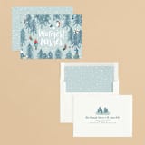 "Winter Fun" - Holiday Cards in Wintermint by Meggy Masters - Assembled