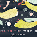 "Cosmic Party" - Holiday Cards in Sunlight by Eve Schultz - Close-Up
