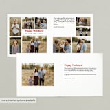 "Vintage Wreath" - Holiday Cards in Snow by Oscar and Emma - Karly Depew - Interior Options