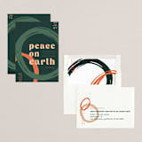 "concentric" - Holiday Cards in Forest by Robin Ott - Assembled
