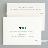 "Full Circle" - Holiday Cards in Emerald by Yours Madly - FREE Recipient Addressing