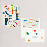 "Cheers" - Holiday Cards in Gumdrops by Sumak Studio - Assembled