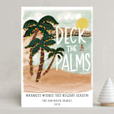 "Deck the palms" - Holiday Cards in Halo by Angel Walker - Front