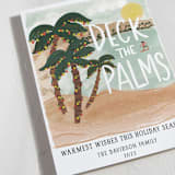 "Deck the palms" - Holiday Cards in Halo by Angel Walker - Detail