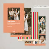 "Power in Peace" - Holiday Cards in Peach by Carrie ONeal - Back of Card Options