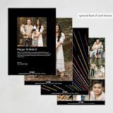 "Burst" - Holiday Cards in Disco by Pixel and Hank - Back of Card