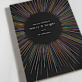 "Burst" - Holiday Cards in Disco by Pixel and Hank - Detail