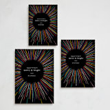 "Burst" - Holiday Cards in Disco by Pixel and Hank - Formats Available