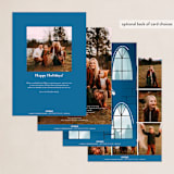 "North Pole Resort" - Holiday Cards in Wintermint by Grae - Back of Card Options