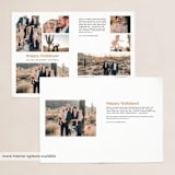 "Winter Vista" - Holiday Cards in Dawn by Shannon - Interior Options