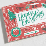 "Happy Everything" - Holiday Cards in Holly by Rebecca Daublin - Detail