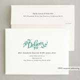 "Happy Everything" - Holiday Cards in Holly by Rebecca Daublin - FREE Recipient Addressing