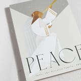 "Angel of Peace" - Holiday Cards in Snow by Ana de Sousa - Detail